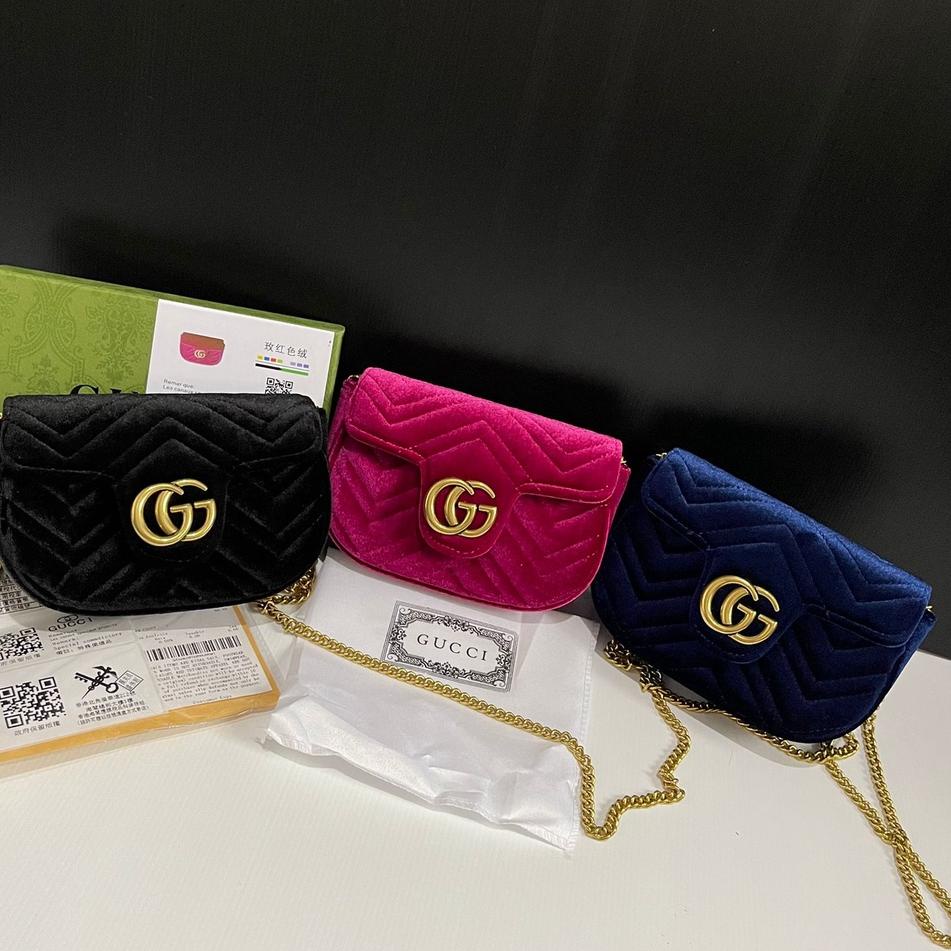 Special Order READY GC MARRMONT VELVET SMALL 3COLOUR FREE BOX