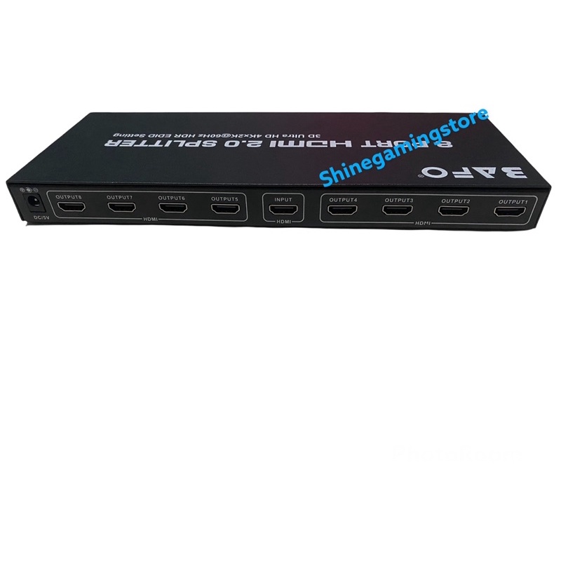 HDTV  Spliter 8port Bafo - Splitter 8 Port - 1-8port