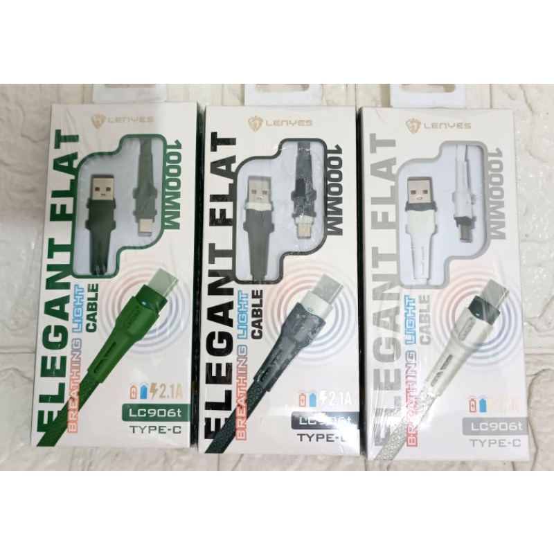 KABEL DATA FAST CHARGING LENYES LC906 LENYES LC907 KABEL FAST CHARGER