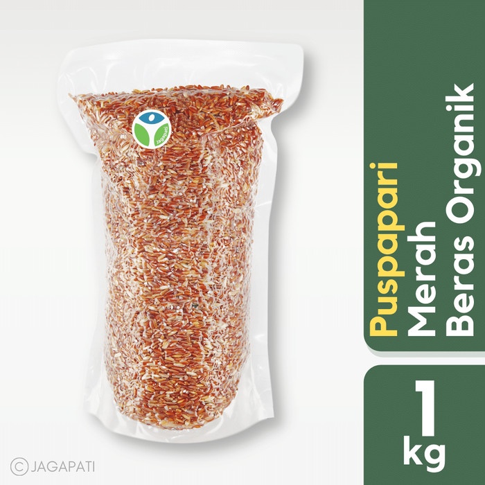 

gr011ttr Trukajaya - Beras Merah Vakum 1 Kg - Beras Organik Puspapari - Alami Sv012Ss