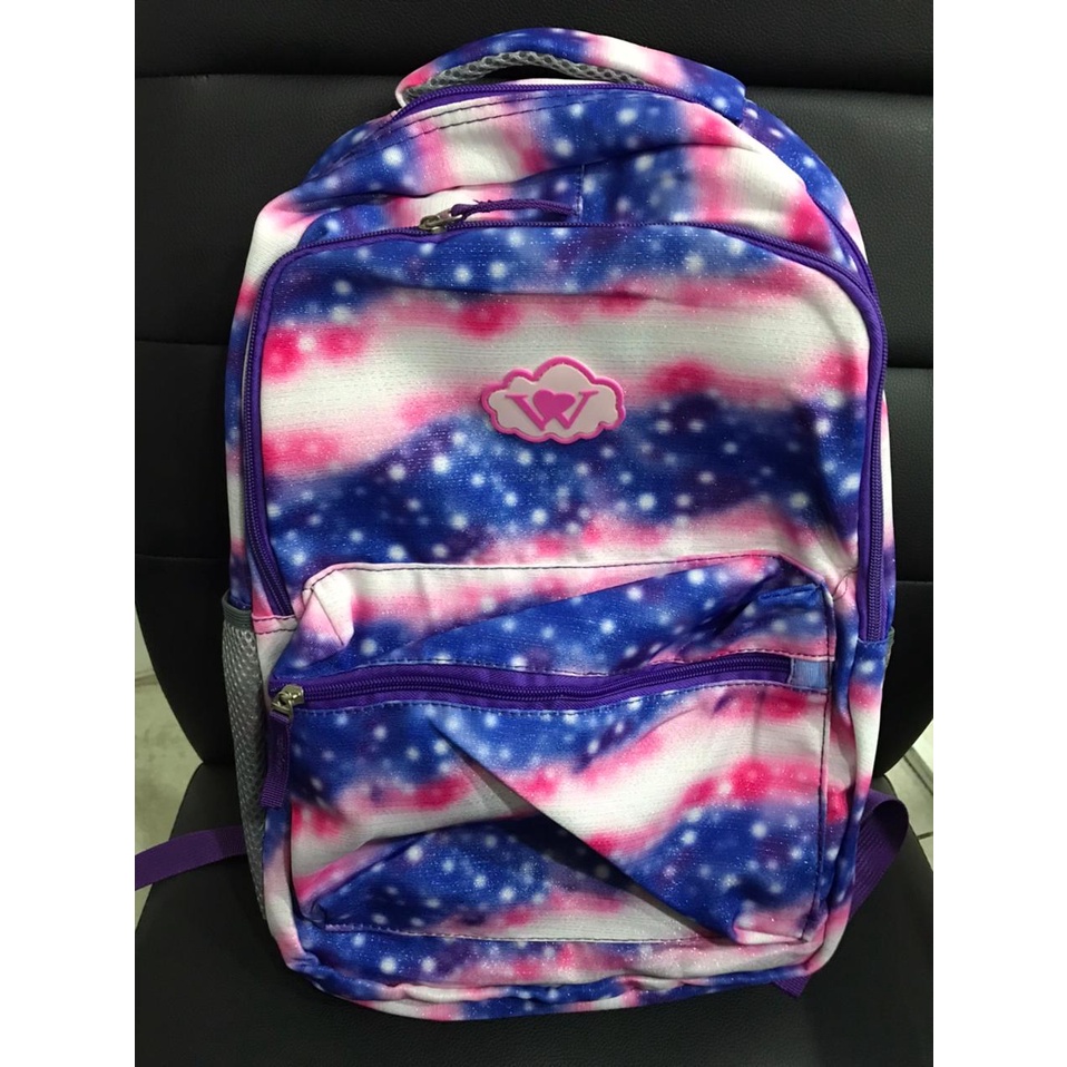 Tas Ransel Anak Perempuan  kode  WLH70003 Rainbow / Tas Anak variasi motif lucu