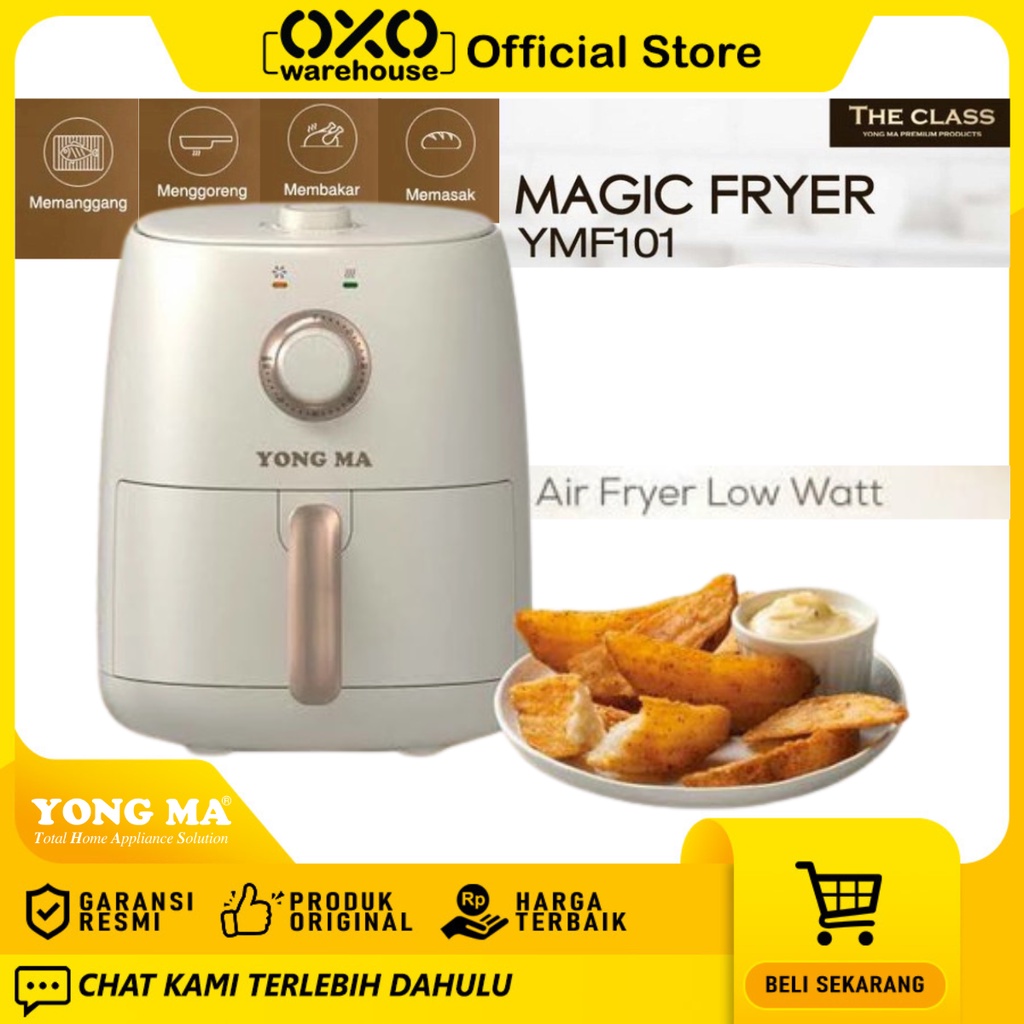 Jual Oxo Warehouse Yong Ma Air Fryer YMF 101 garansi resmi rendah