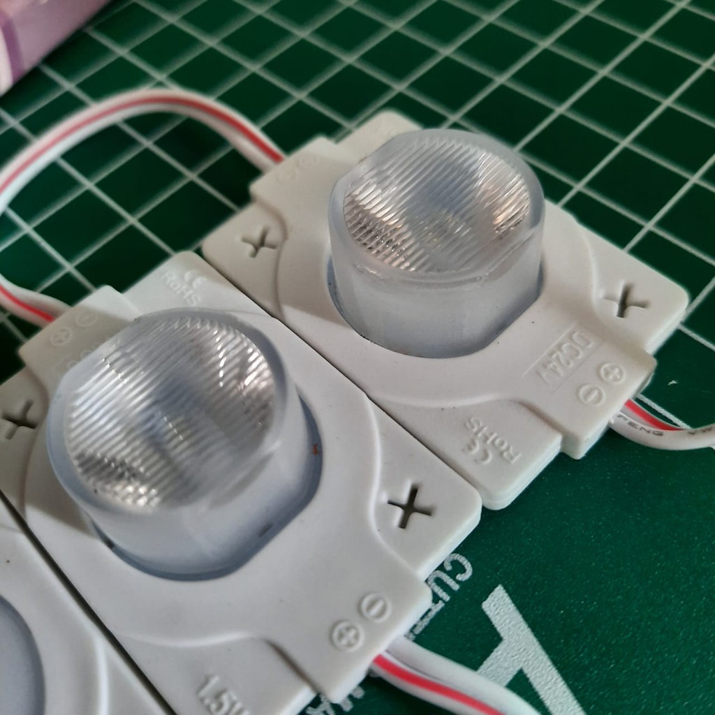 [DSP-9023] 1 LED MODUL 8018 1LED 24V 24 V LED 1MATA 1 MATA - PUTIH