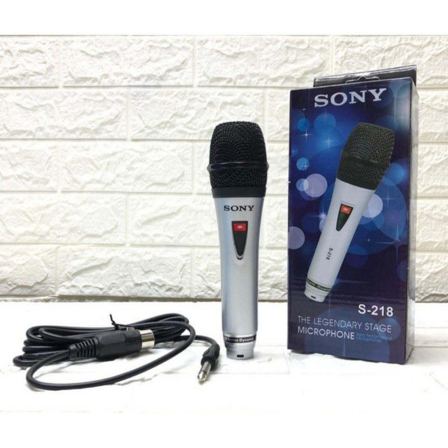 MIC SONY S 218 KABEL MICROPHONE SONY S218