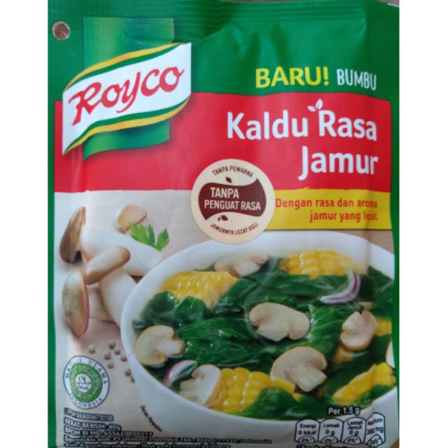 

[40gr] PENYEDAP RASA ROYCO KALDU JAMUR