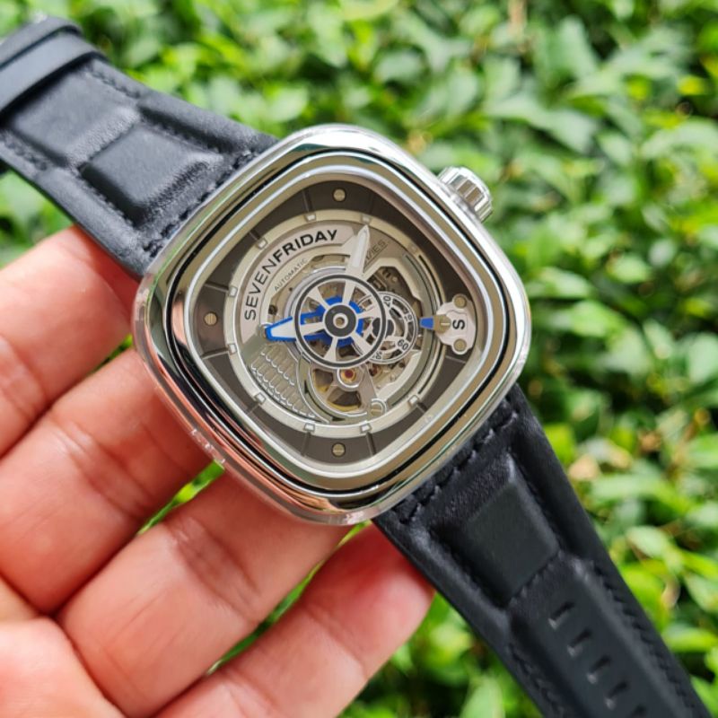 Jam tangan SEVEN FRIDAY SF S1/01 automatic, mesin Miyota Japan, NFC aktif Fullset