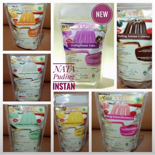 

Puding instan homemade