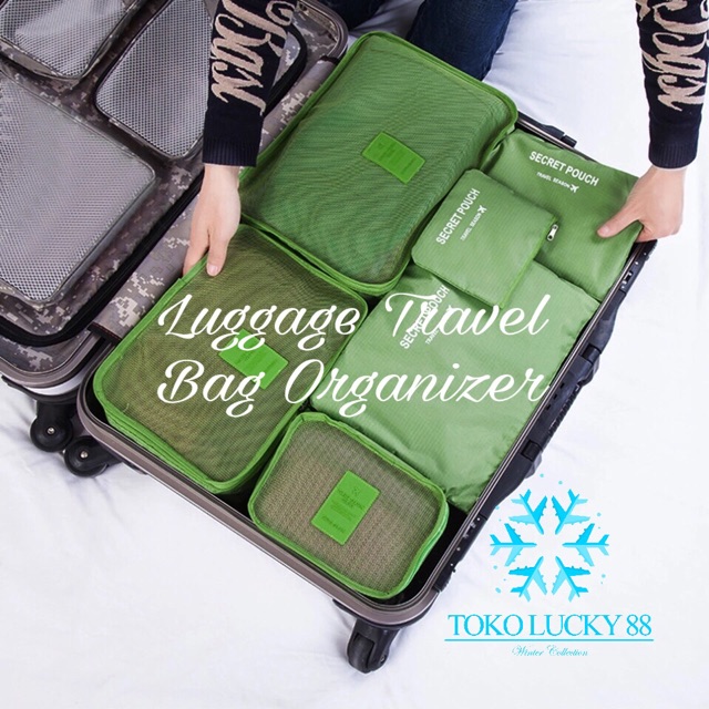 IMPORT Luggage Travel Bag Tas Koper Luggage Bag Organizer Travel Jalan Jalan