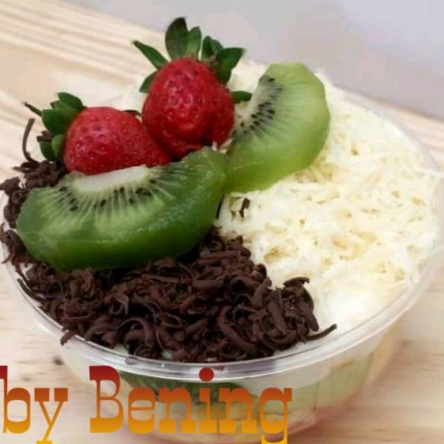 

Salad Buah Toping Coklat+Keju