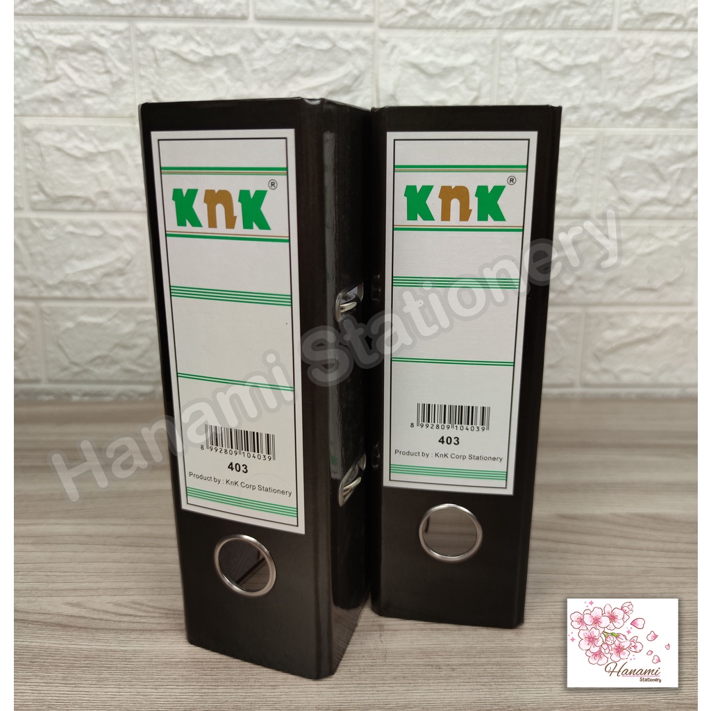 

Ordner Folio 403 Kwitansi KNK Hitam Hard Cover Laminated