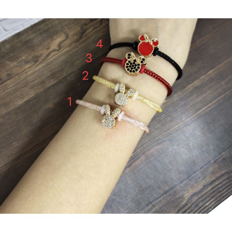 Fifi Fashion Gelang satu set Model Brielle Full Mata Perhiasan Lapis emas 12#