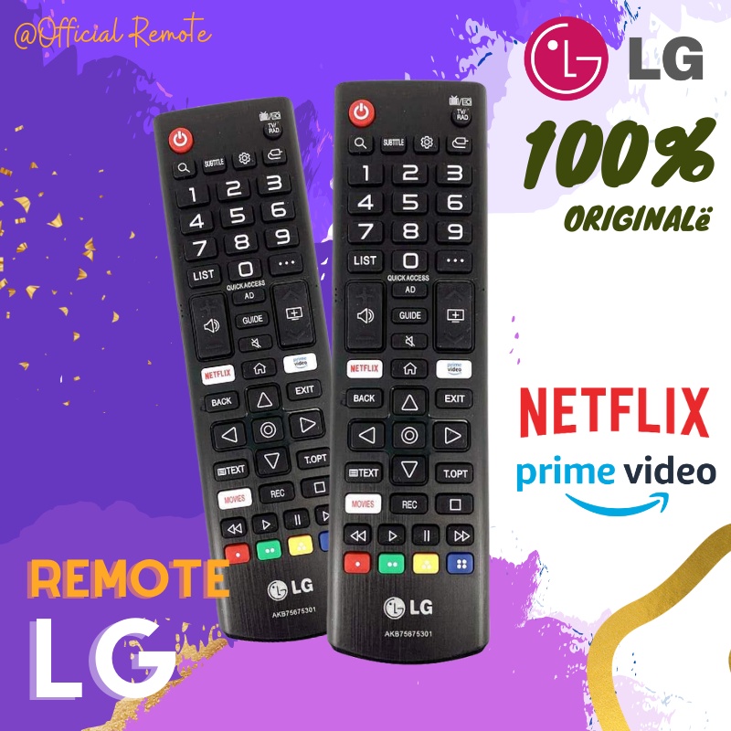 Remote Remot TV LG SMART LED LCD AKB Series AKB73975733 Original Pabrik / KW