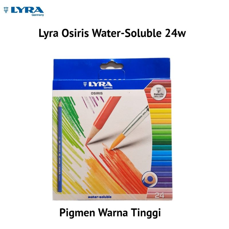 Pensil Warna Lyra Osiris Water-Soluble 24 warna