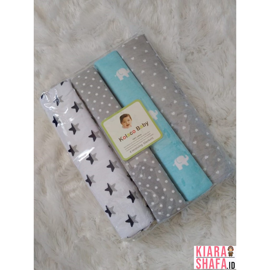 Kiarashafa - Bedongan Bayi 4 Pcs Carter Just To You Baby Of Mine 4 in 1 Motif Random