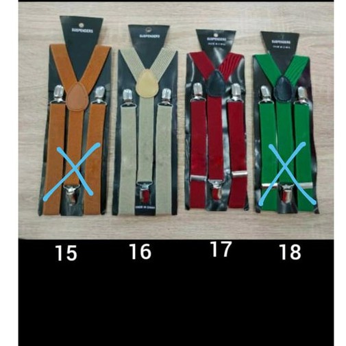 1 BUAH - SUSPENDER ANAK DEWASA TALI JOJON BRETEL BAN PINGGANG SUSPENDERS