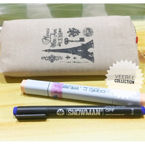 

Tempat pensil paris/tempat pensil vintage/tempat pensil