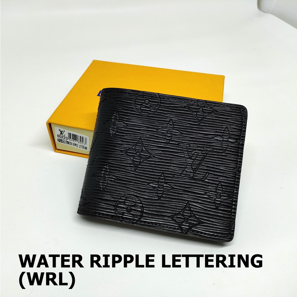 DOMPET PRIA LV IMPORT MODEL TIDUR KULIT SINTETIS-WATER RIPPLE (WRL)