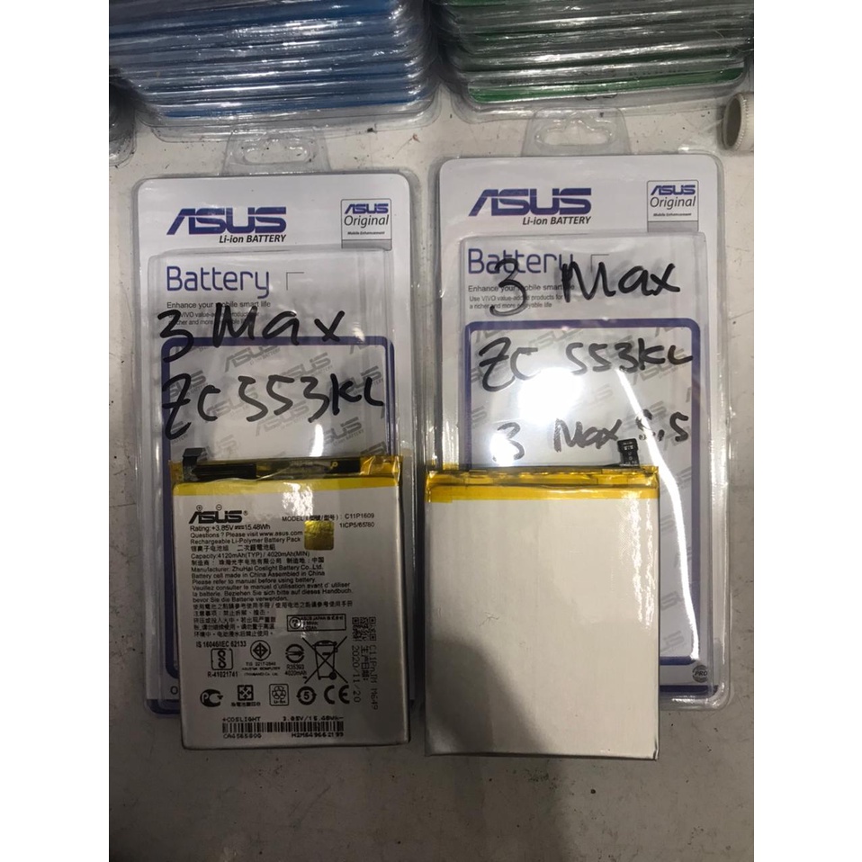 BATRE BATERAI BATTERY C11P1609 ORIGINAL100% ASUS 3 MAX ZC553KL