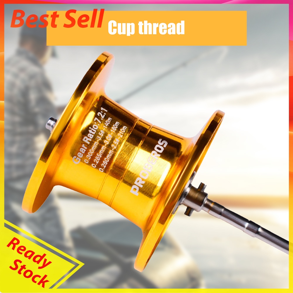 DIY DAIWA Baitcasting Reel Shallow Spool Bearing 18+1BB Fishing Wheel Cup