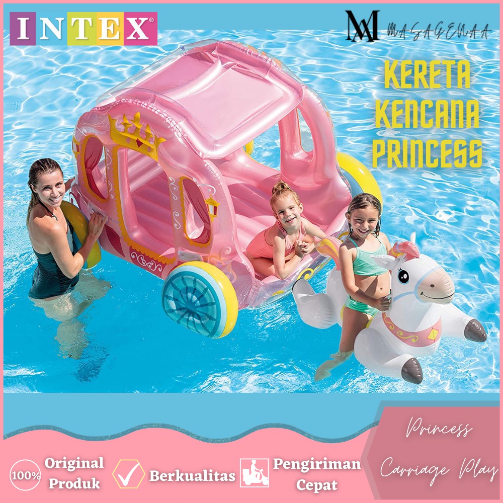 Ban Pelampung Float Floaties Tempat Bermain Renang Berenang Anak Anak Karakter Princess Unik Lucu