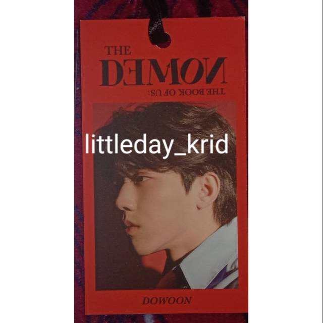 

Day6 The Demon Bookmark Dowoon