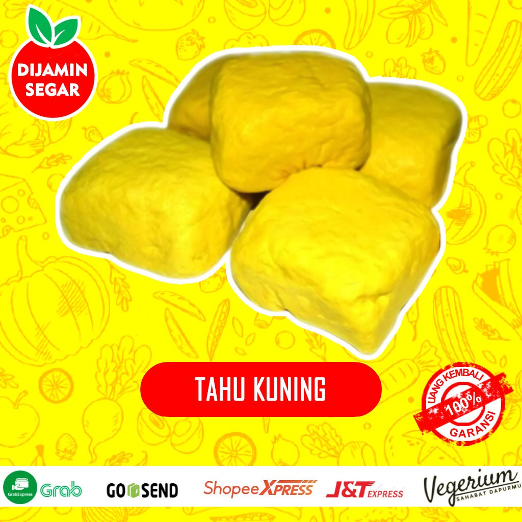 

Tahu Kuning Sayur Sayuran Segar Fresh Per Pack Isi 5 Pcs