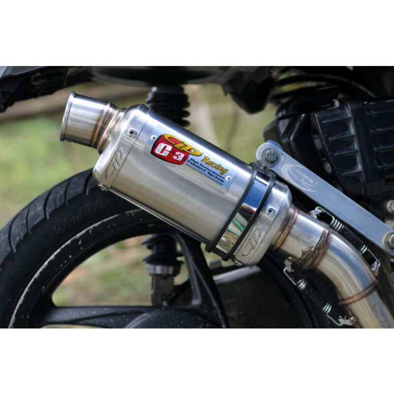 KNALPOT CLD C3 OVAL ORIGINAL HONDA BEAT