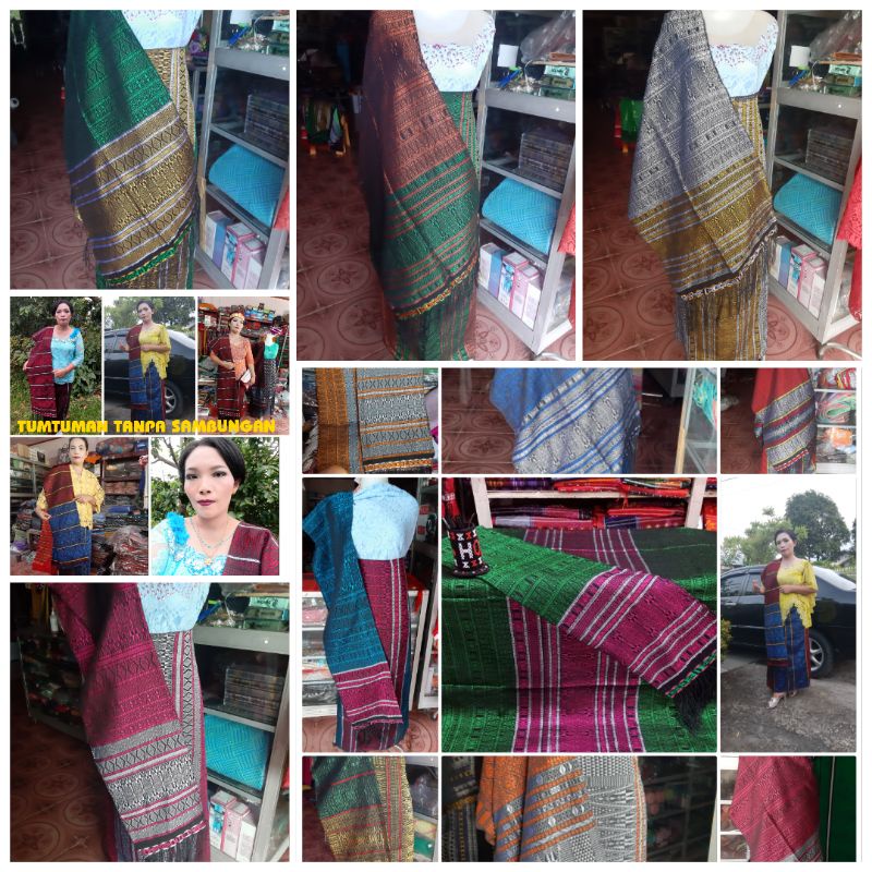 Songket Tumtuman Tanpa Sambung TTS Toba