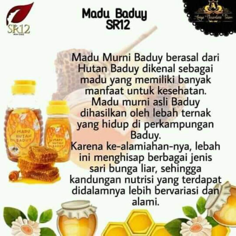 

Madu Hutan Baduy SR12