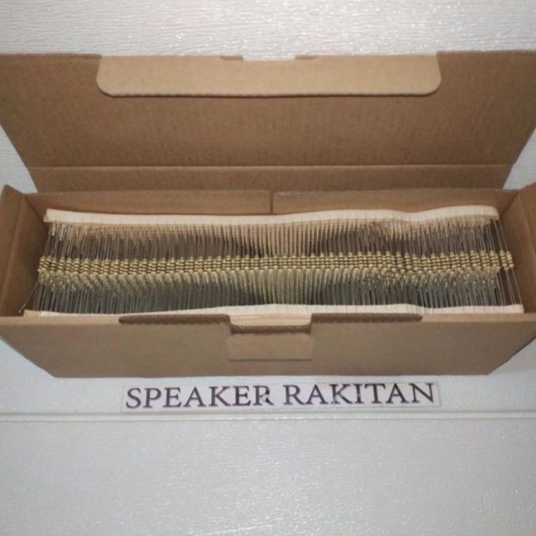 Resistor 10 ohm 1/2 watt 5 % Taiwan - R 10ohm 1/2watt 5% original Taiwan (200pcs)