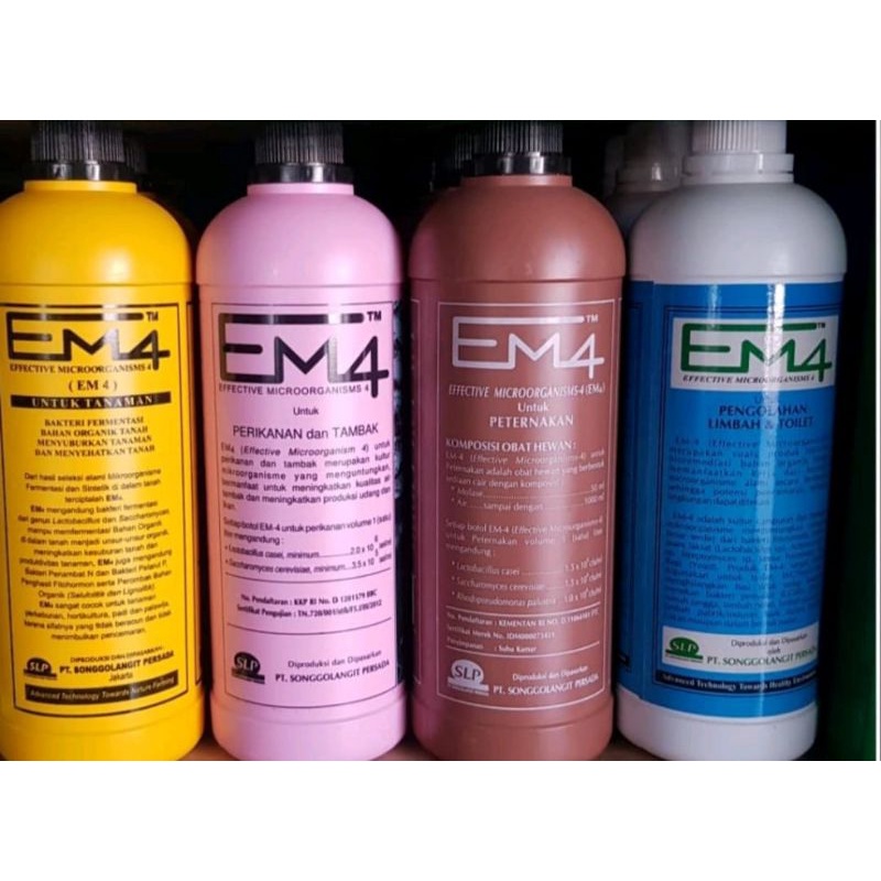 EM4 Original Kemasan Repack EM4 Pertanian, EM4 Perikanan, EM4 Limbah, EM4 Peternakan