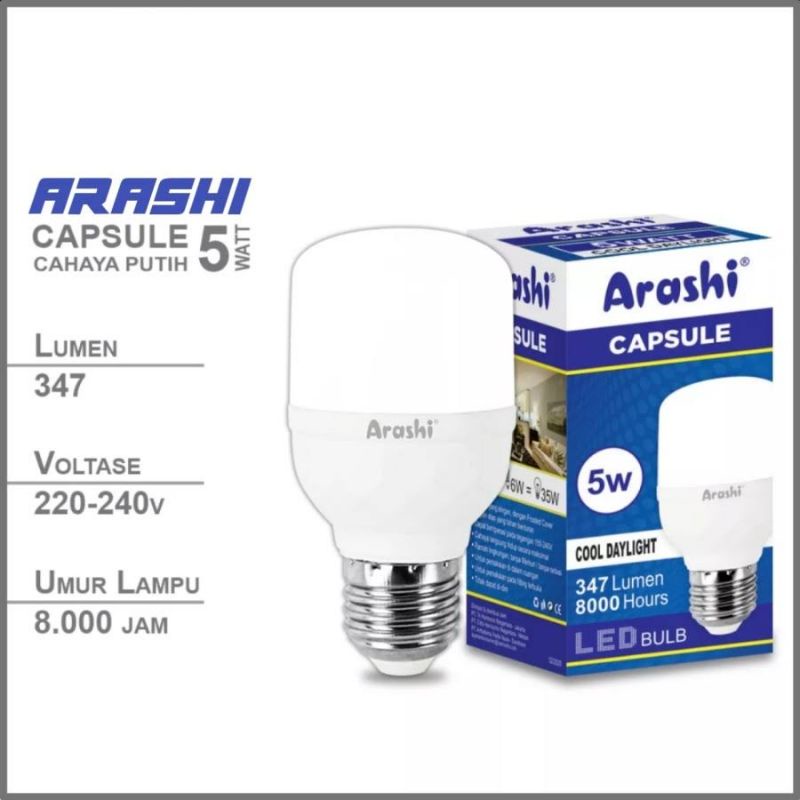 Arashi Kapsul 5 watt