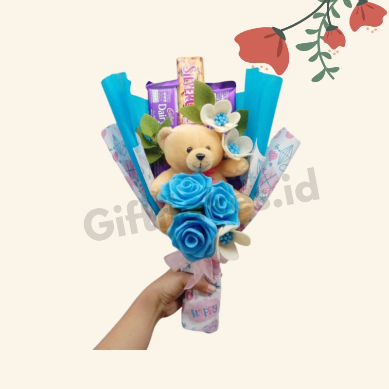 Buket boneka | buket coklat | buket bunga