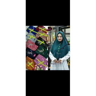 Maudy Aisyah Daun Hijab Ori Maudy