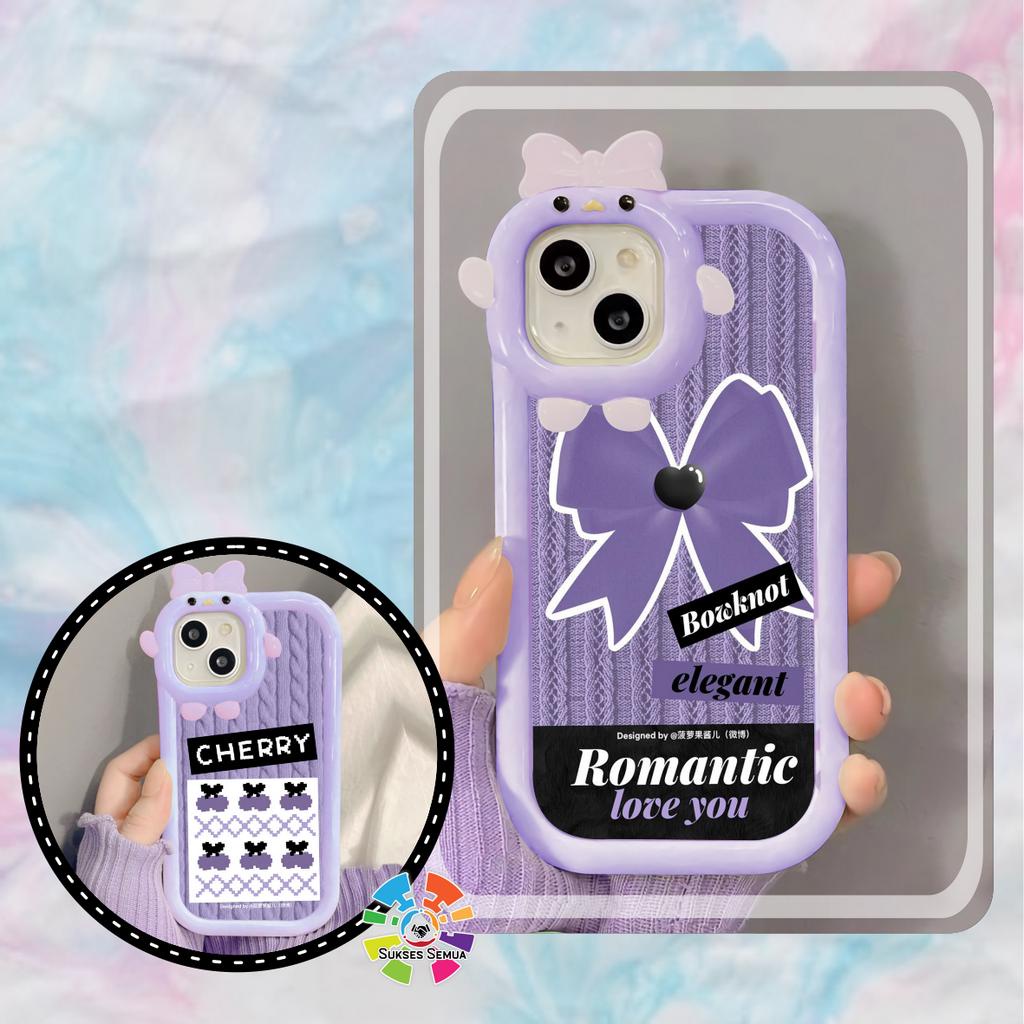 S06 CUSTOM SOFT CASE SILIKON CASING FRAME KAMERA KARAKTER PITACU CUSTOM PURPLE SAMSUNG A03S A03 CORE