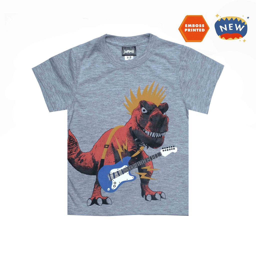 

Jummakids Rawr & Rock Printed Tshirt