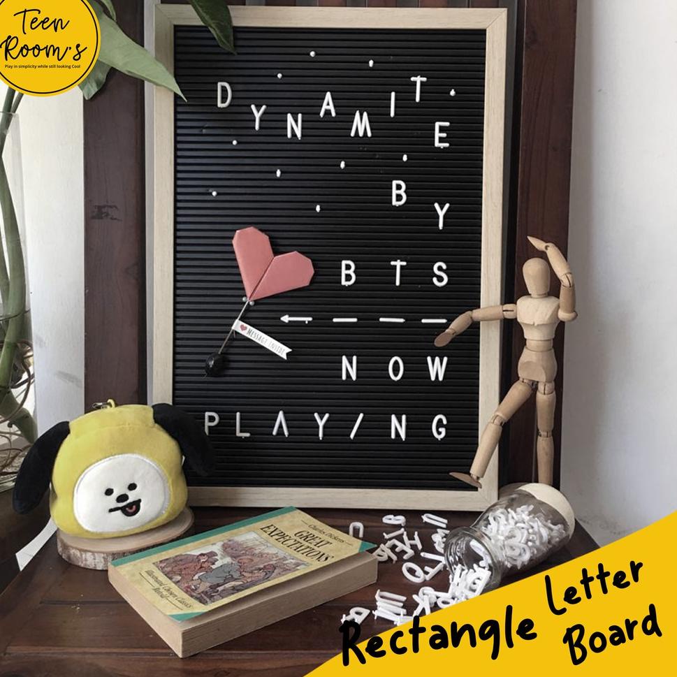 

Star PAPAN NAMA / LETTER BOARD UNTUK DEKORASI NAMA BAYI TEEN ROOM (40x28cm)