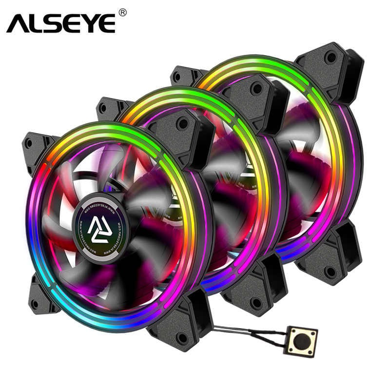 Fan ALSEYE HALO 5.0 Auto RGB H-120-5MR Fan Casing 12cm