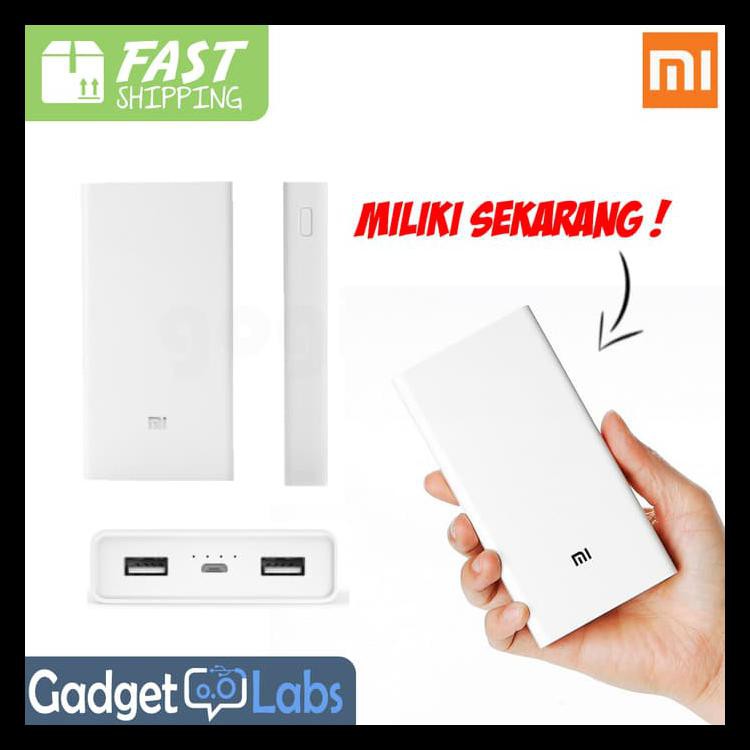 Promo Powerbank  Xiaomi Mi 20000Mah Power Bank 20000 Mah Original Promo Murah :)