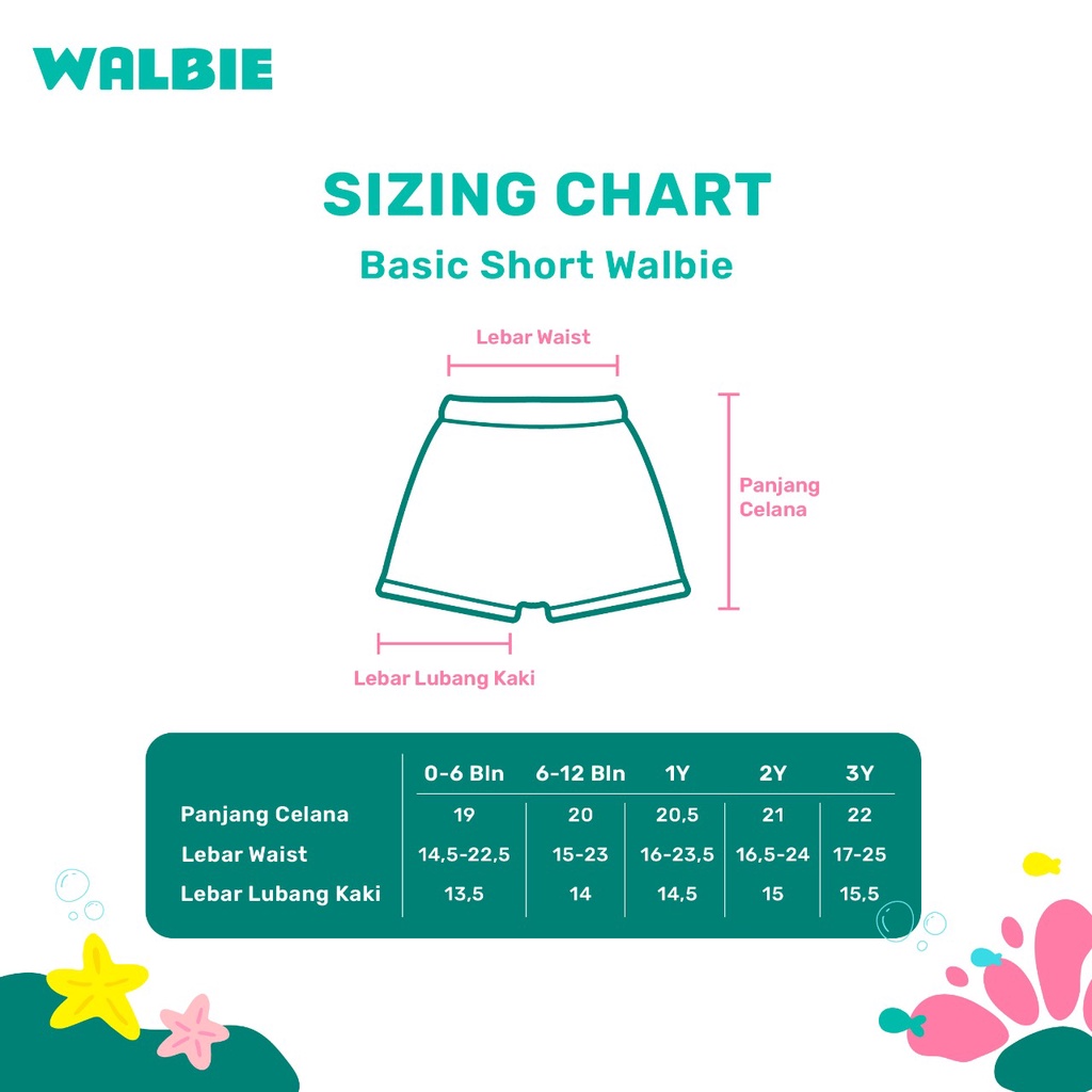 Unisex Basic Short Walbie 008 (BISA TUKAR SIZE) Celana Pendek Bayi Anak stretch Polos 0 - 4 Tahun Cotton Combed Bawahan Celana Bayi Unisex Short Pants chino chinos cotton stretchable pants baby short baby pesaing libby uniqlo mooi velvet littlepalmerhaus