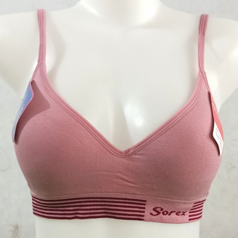 1 Pcs Bra BH SOREX 65003 - Sport Bra Casual Comfort Tanpa Kawat