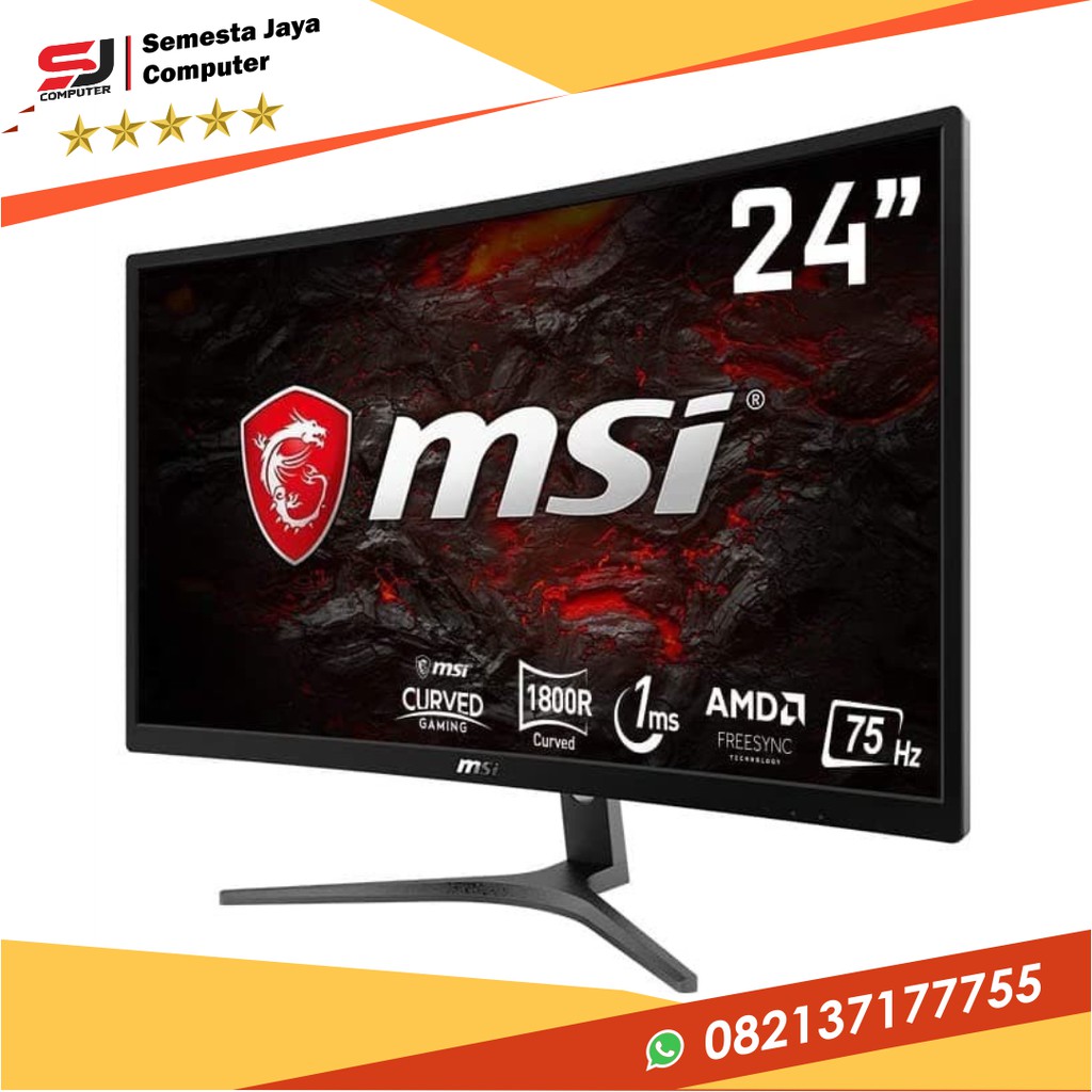 MONITOR LED MSI OPTIX G241VC 24&quot; GAMING MONITOR