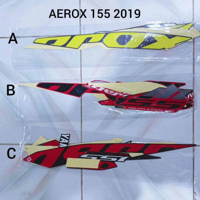 Striping Yamaha Aerox 155 2019 / lis bodi motor aerox new aerox 155