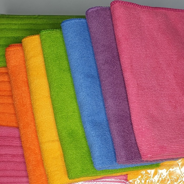Kain Lap Microfiber 35 x 35 Cm / Kain Lap / Kain Lap Mobil / Kain Lap Cleaning Cloth Microfiber