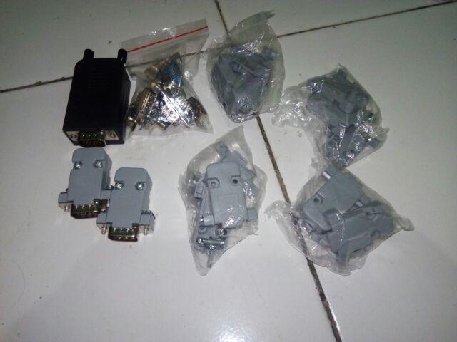 Db15 Male D-sub 3 Row 15 Pin Vga Terminal Solder Tanpa Solder