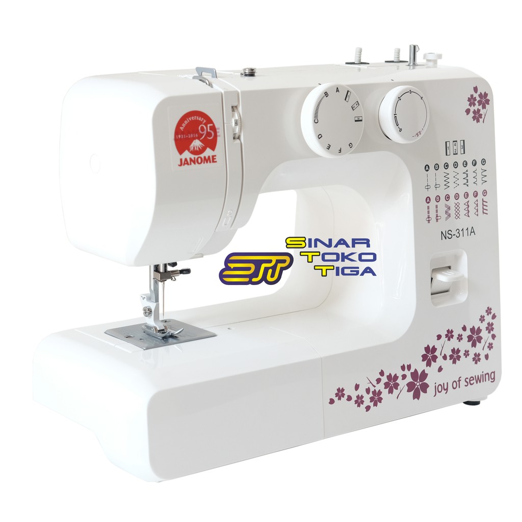 Janome NS311A Mesin Jahit Serbaguna Portabel NS 311 A / 311A