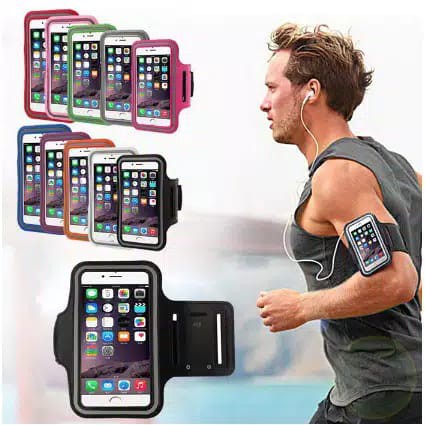 Tas Jogging Lengan Tas Lari HP Running Sport Arm Band Case Tas HP GYM MCY 344