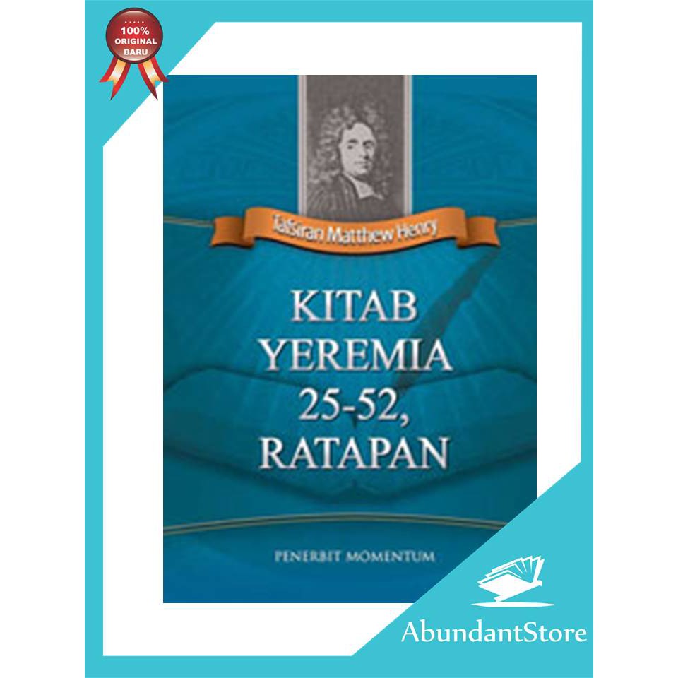 Jual Buku Tafsiran Matthew Henry - Kitab Yeremia 25-52, Ratapan ...