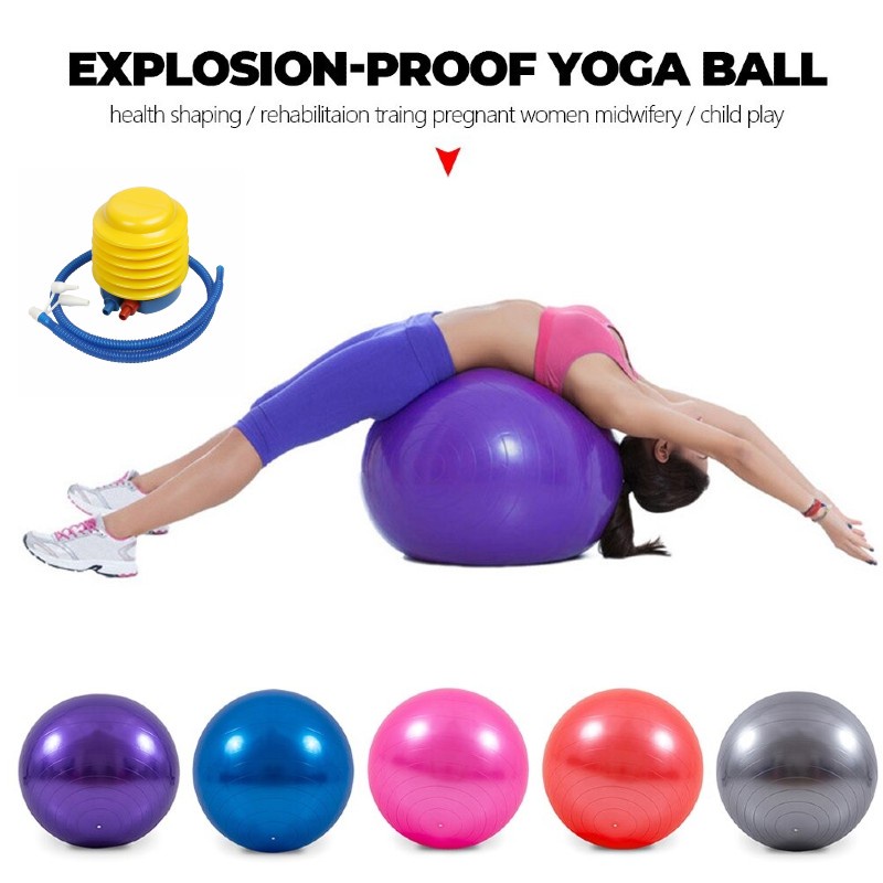 Bola Yoga Gym Ball Ibu Hamil Alat Fitnes Olahraga