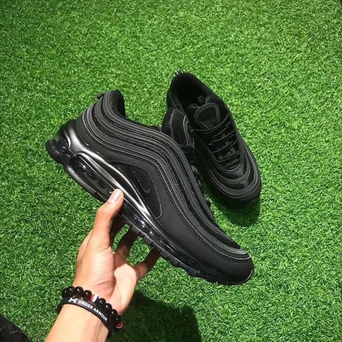 ❤PROMO❤ SEPATU NIKE AIR MAX 97 TRIPLE BLACK KUALITAS PREMIUM |PRIA|WANITA|CASUAL|